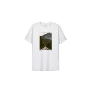 Makia Nowhere T-shirt XL biele M21324_001-XL
