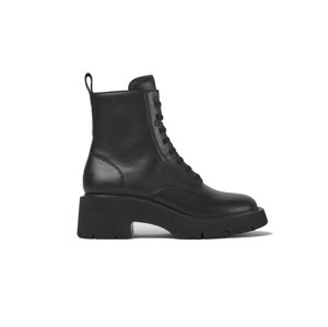 Camper Milah Lace-Up Black Boots 3 čierne K400577-001-3