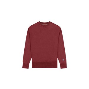 Champion Reverse Weave Crewneck Sweatshirt bordová 216488-MS544