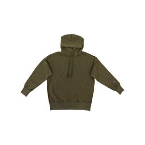 Champion Reverse Weave Crewneck Hoodie zelené 216489-GS556