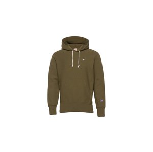 Champion Reverse Weave Hooded Sweatshirt zelené 216496-GS556