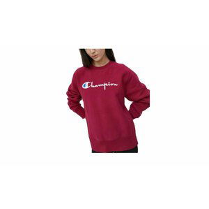 Champion Crewneck Sweatshirt DarkPink modré 114612-RS510