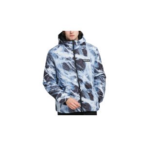 Caterpillar Allover Print Outdoor Jacket Blue modré 2310649-BLU