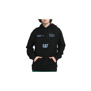 Caterpillar Painted Hoodie Black čierne 2910526-BLK