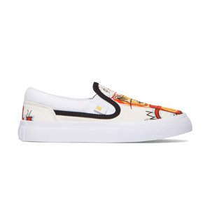 DC Shoes Basquiat Manual Slip-On 4 biele ADBS300371-HMT-4