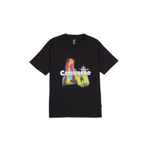 Converse Hybrid World Short Sleeve Tee S čierne 10022305-A01-S