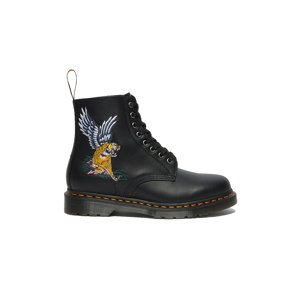 Dr. Martens 1460 Souvenir Embroidered Leather Boots 8 čierne DM26929001-8