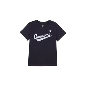 Converse Center Front Nova Classic Tee M čierne 10021940-A02-M