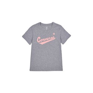 Converse Center Front Nova Classic Tee šedé 10021940-A06