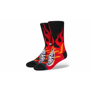 Stance Hot Wheels Hot Licks Crew Socks červené A556D21HOT-BLK