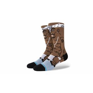 Stance Tupac Shakur Ressurected Crew Socks-5,5-8-(M) hnedé A545D21TUP-BLK-5,5-8-(M)