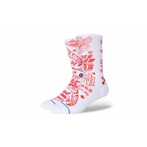 Stance Hot Wheels Crew Socks biele A558D21HWH-WHT