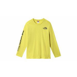 The North Face M Coordinates L/S Tee Acid Yellow M žlté NF0A5IG97601-M