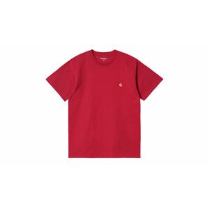 Carhartt WIP S/S Chase T-Shirt Cornel červené I026391_0O5_XX