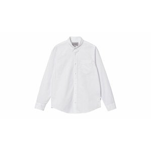 Carhartt WIP L/S Button Down Pocket Shirt White M biele I022069_02_90-M