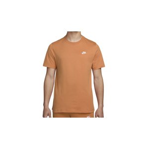 Nike Sportswear Club T-Shirt oranžové AR4997-808