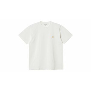 Carhartt WIP S/S Chase T-Shirt Wax S biele I026391_0SH_XX-S