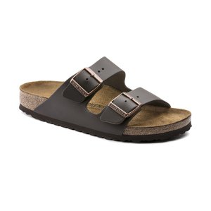 Birkenstock Arizona Natural Leather Regular Fit hnedé 51101