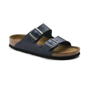 Birkenstock Arizona Soft Footbed Oiled Nubuck Leather Regular Fit 5 modré 1013643-5