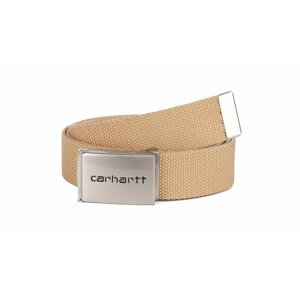 Carhartt WIP Clip Belt Chrome Dushy H Brown svetlohnedé I019176_07E_XX