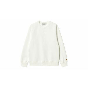 Carhartt WIP Chase Sweatshirt Wax Gold M biele I026383_0SH_XX-M