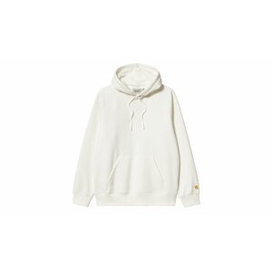 Carhartt WIP Hooded Chase Sweatshirt Wax S biele I026384_0SH_XX-S