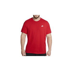 Nike Sportswear Club T-Shirt červené AR4997-657