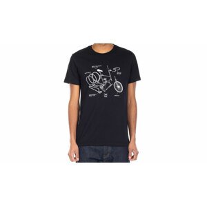 IrieDaily Bikeplosion Tee Black M čierne 110D392-700-M