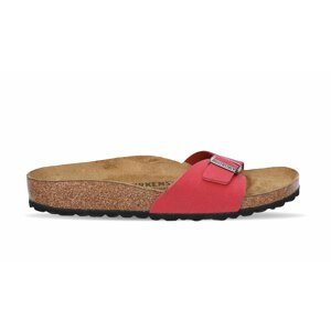 Birkenstock Madrid BS Scarlet Red Narrow Fit 5 červené 1021002-5