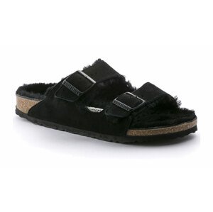 Birkenstock Arizona Shearling Black Narrow Fit-2.5 čierne 752663-2.5