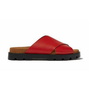 Camper Brutus Sandal Red Leather 8 červené K201321-002-8