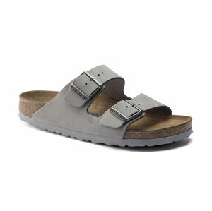 Birkenstock Arizona SFB Nubuck Leather Narrow Fit-7 šedé 1020973-7