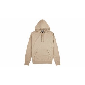 Carhartt WIP Hooded Script Embroidery Wall/Wax svetlohnedé I028937_0QS_XX