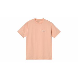 Carhartt WIP W S/S Script Embroidery T-S Grapefruit L ružové I029074_0UN_XX-L