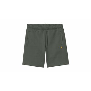 Carhartt WIP Chase Sweat Short Thyme Gold zelené I028950_0SN_XX