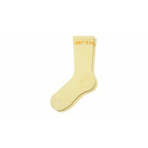 Carhartt WIP Socks Soft Yellow biele I029422_0R4_XX
