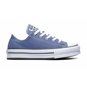 Converse Chuck Taylor All Star Eva Lift Canvas Platform-3.5 modré 272946C-3.5