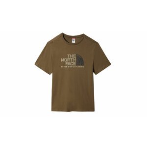 The North Face M Rust 2 Tee-M zelené NF0A4M6837U1-M