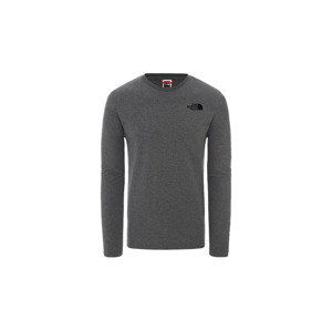 The North Face M L/S Easy Tee šedé NF0A2TX1DYY