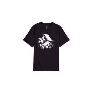 Converse SSNL Tee XL čierne 10022944-A01-XL