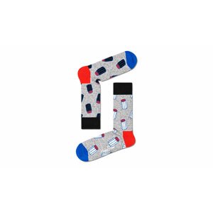 Happy Socks Salt N Pepper Sock-7.5-11.5 šedé SNP01-9700-7.5-11.5