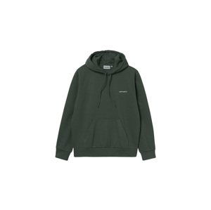 Carhartt WIP Hooded Script Embroidery Sweat Hemlock Green L zelené I028937_0PU_XX-L