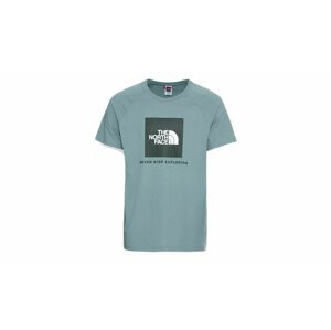 The North Face M SS Raglan Red Box Tee-XL modré NF0A3BQOA9L-XL