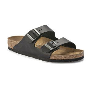 Birkenstock Arizona Natural Leather Narrow Fit čierne 1018720