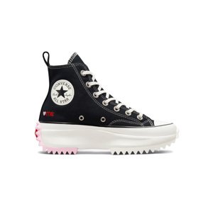 Converse Run Star Hike Platform Embroidered Hearts 5,5 čierne A01598C-5,5