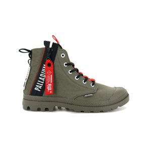 Palladium Pampa Hi Ticket To Earth 5 zelené 77357-308-M-5