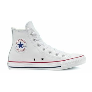 Converse Chuck Taylor Hi Leather White W-8UK biele 132169C-8UK