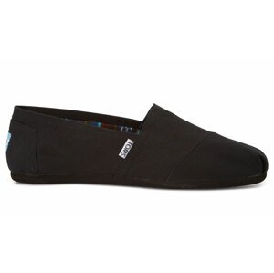 Toms Alpargatas Classic Black čierne 10002931