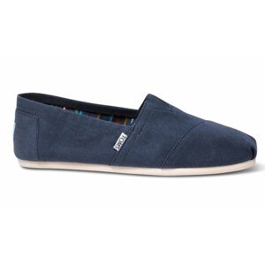 Toms Alpargatas Navy Canvas modré 10000866