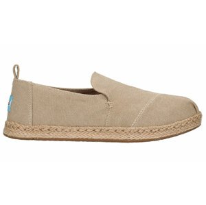 Toms Alpargatas Desert Washed Canvas Deconstructed svetlohnedé 10009837